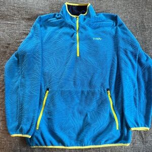 Neff Fleece 1/4 Zip Pull Over Jacket